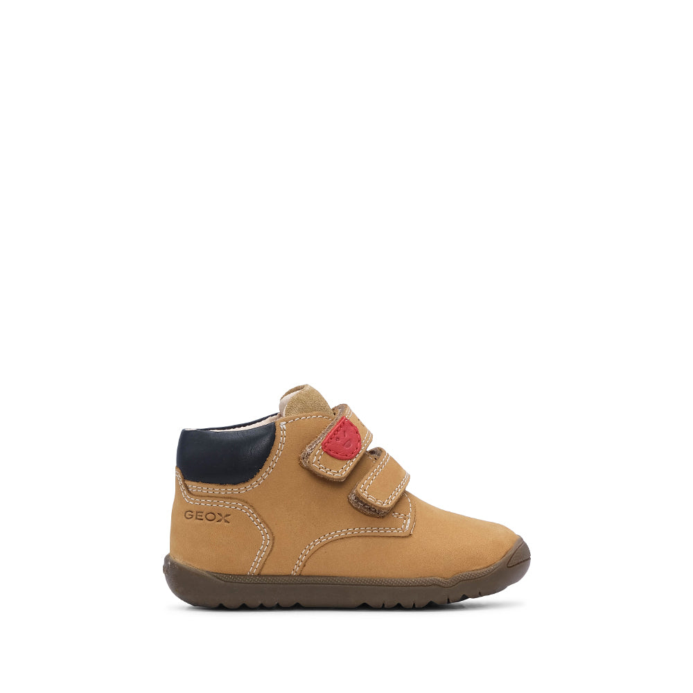 Sapatilha Casual Criança Nobuck Camel