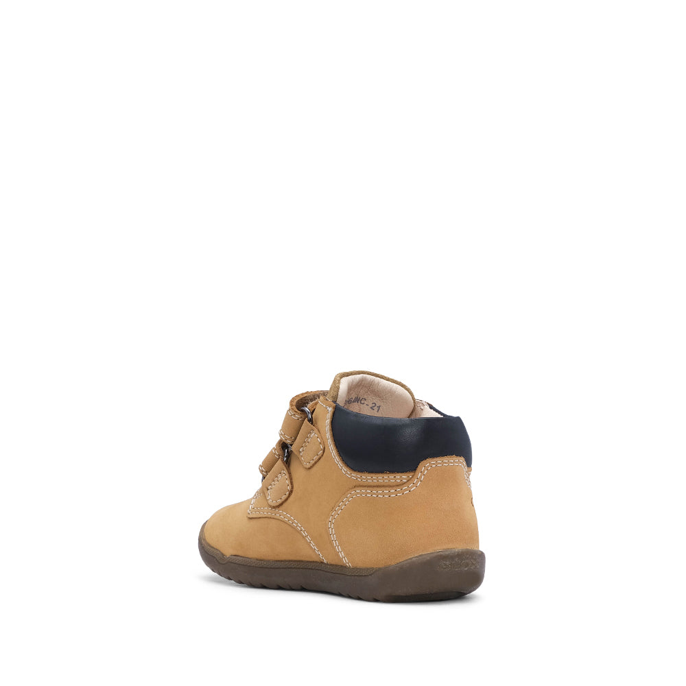 Sapatilha Casual Criança Nobuck Camel