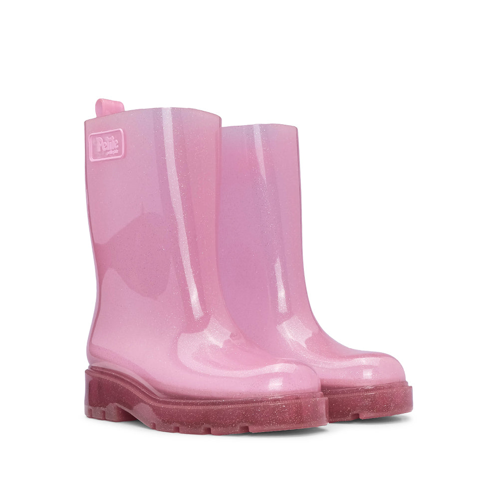 Bota Galochas Criança Rosa