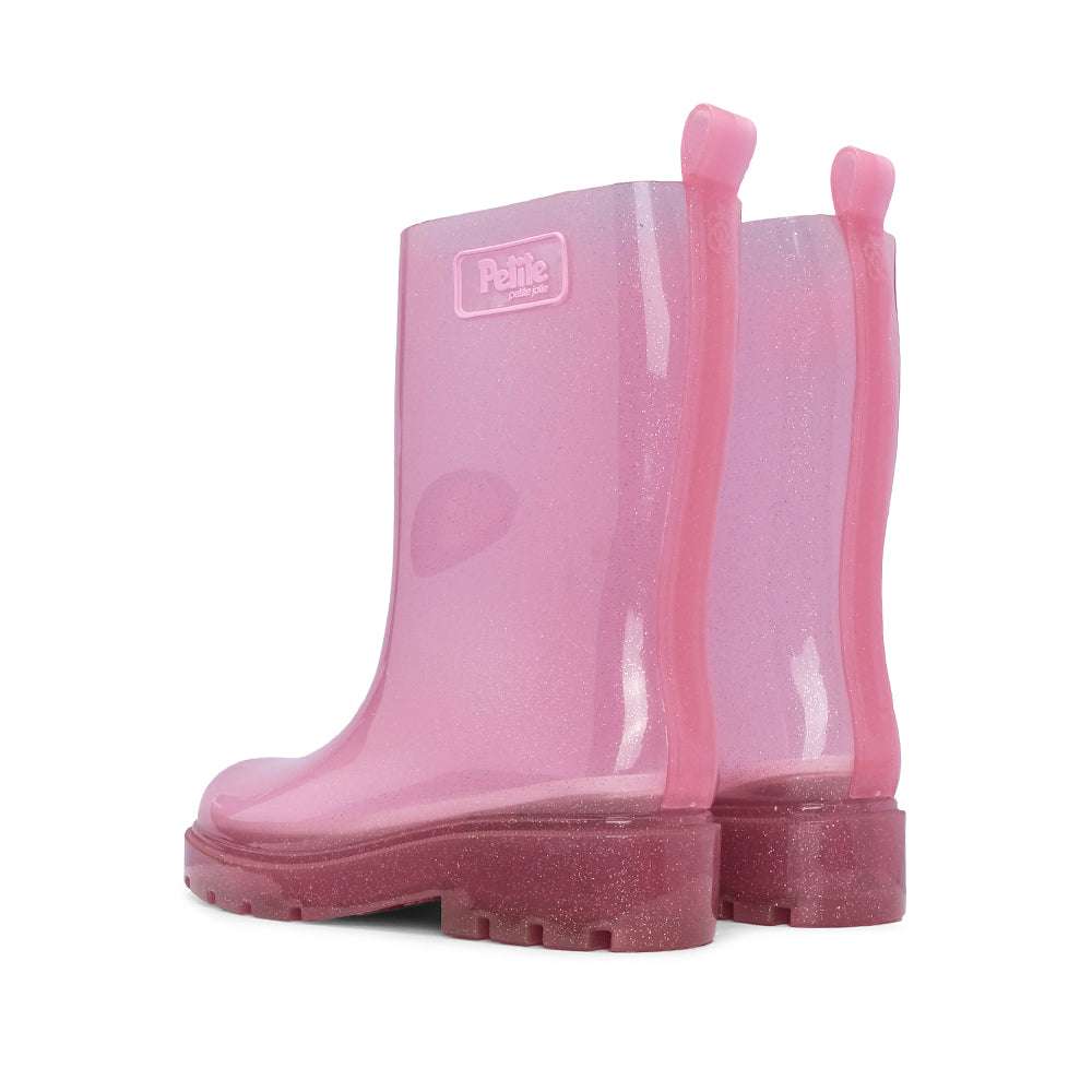 Bota Galochas Criança Rosa
