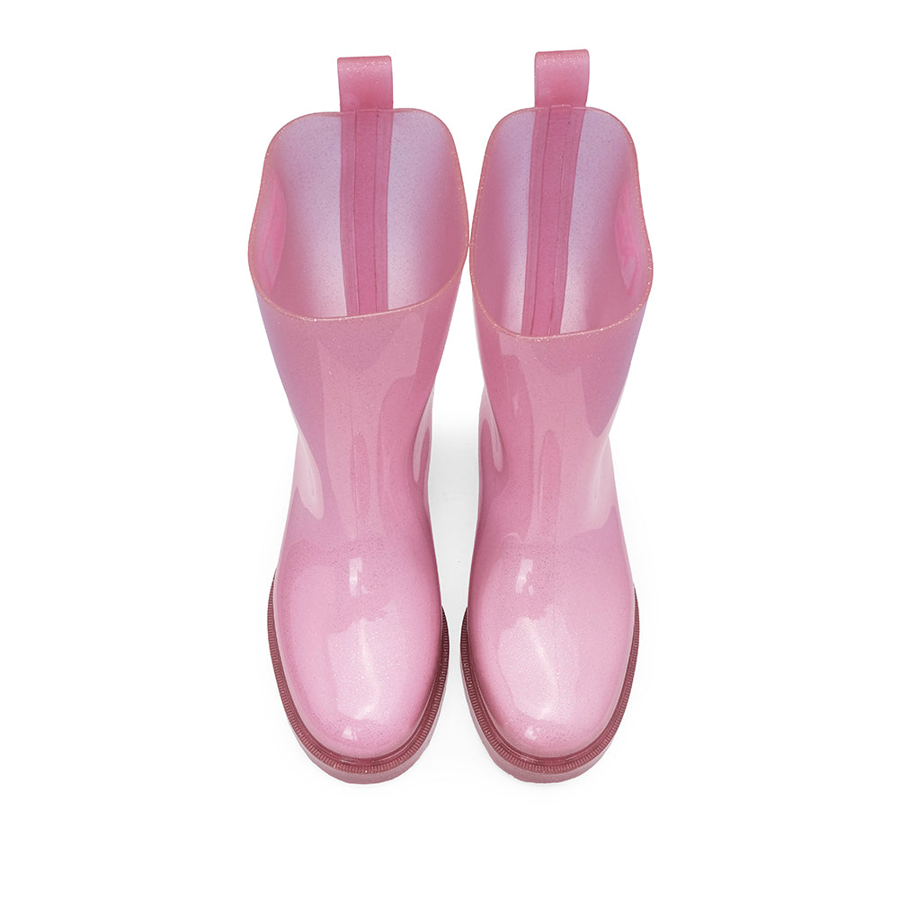 Bota Galochas Criança Rosa