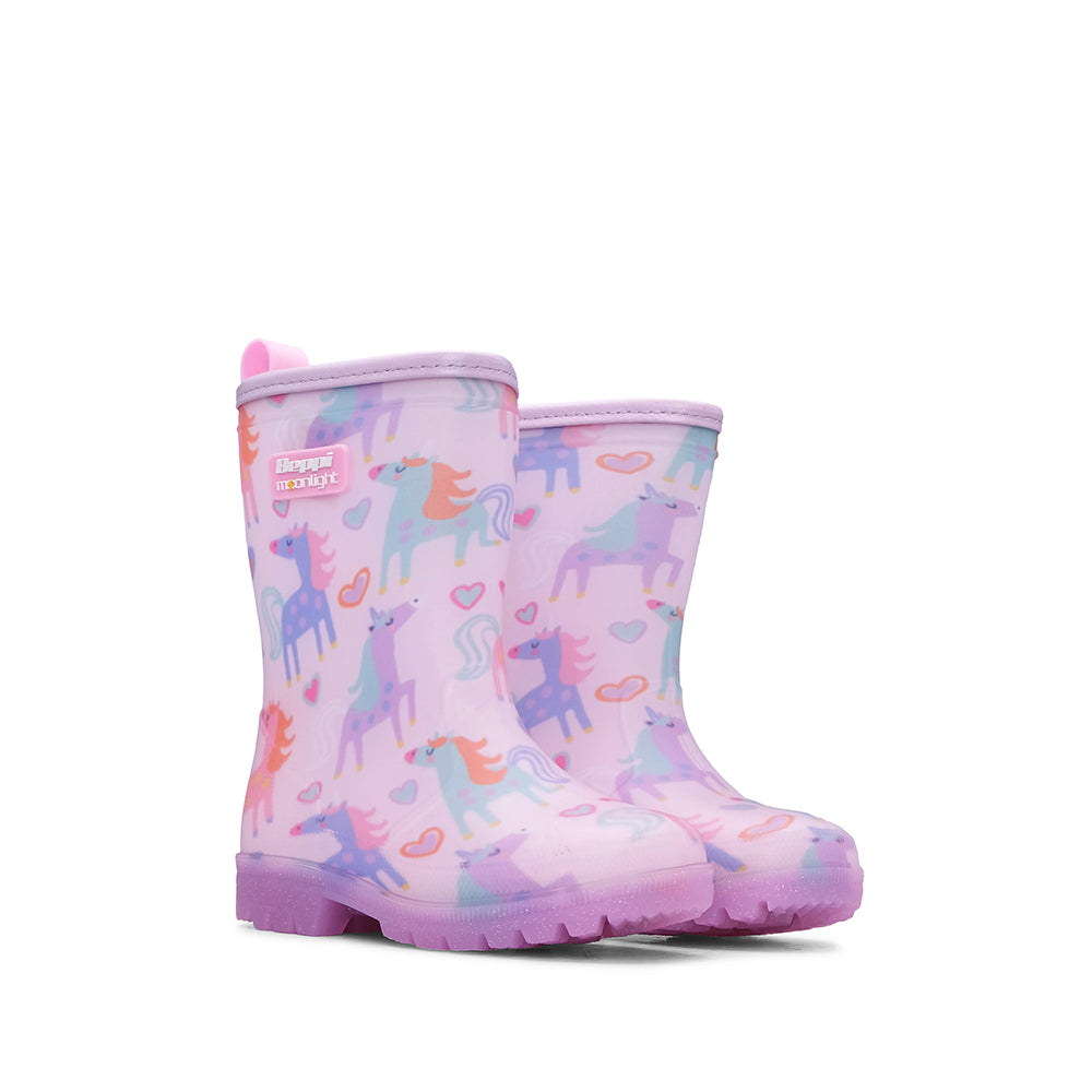 Bota Galochas Criança Rosa