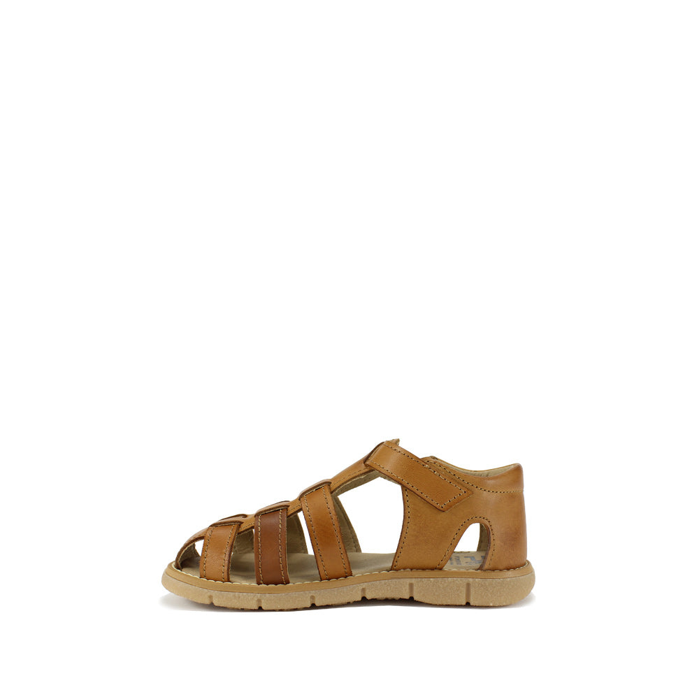 Sandália Casual Criança Pele Camel