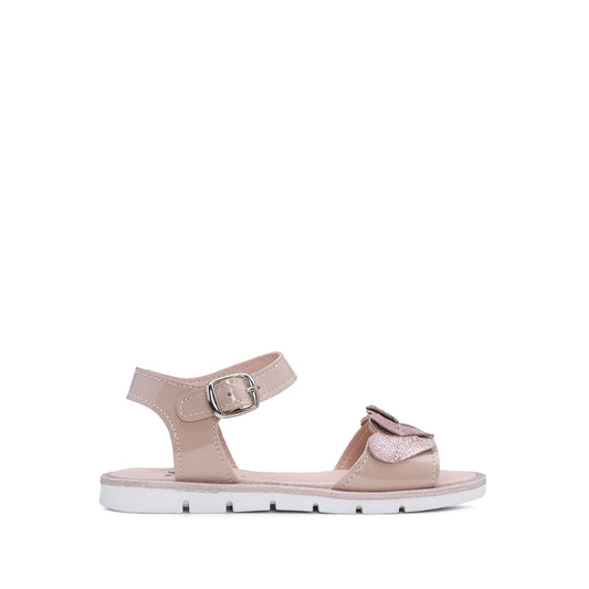 Sandália Casual Criança Verniz Rosa