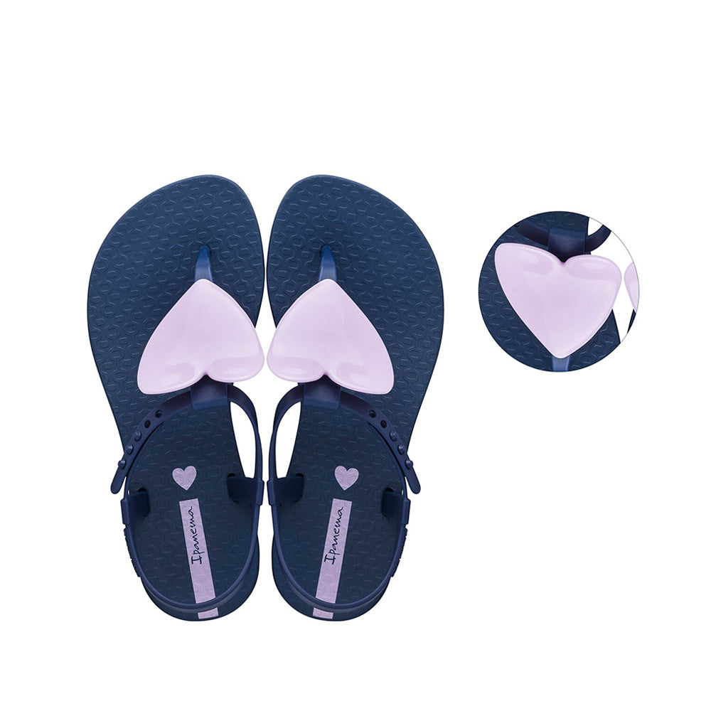 Sandália Praia Criança Impermeável Azul Marinho