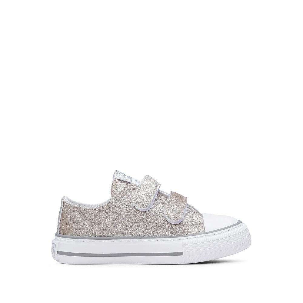 Sapatilha Casual Menina Dourado
