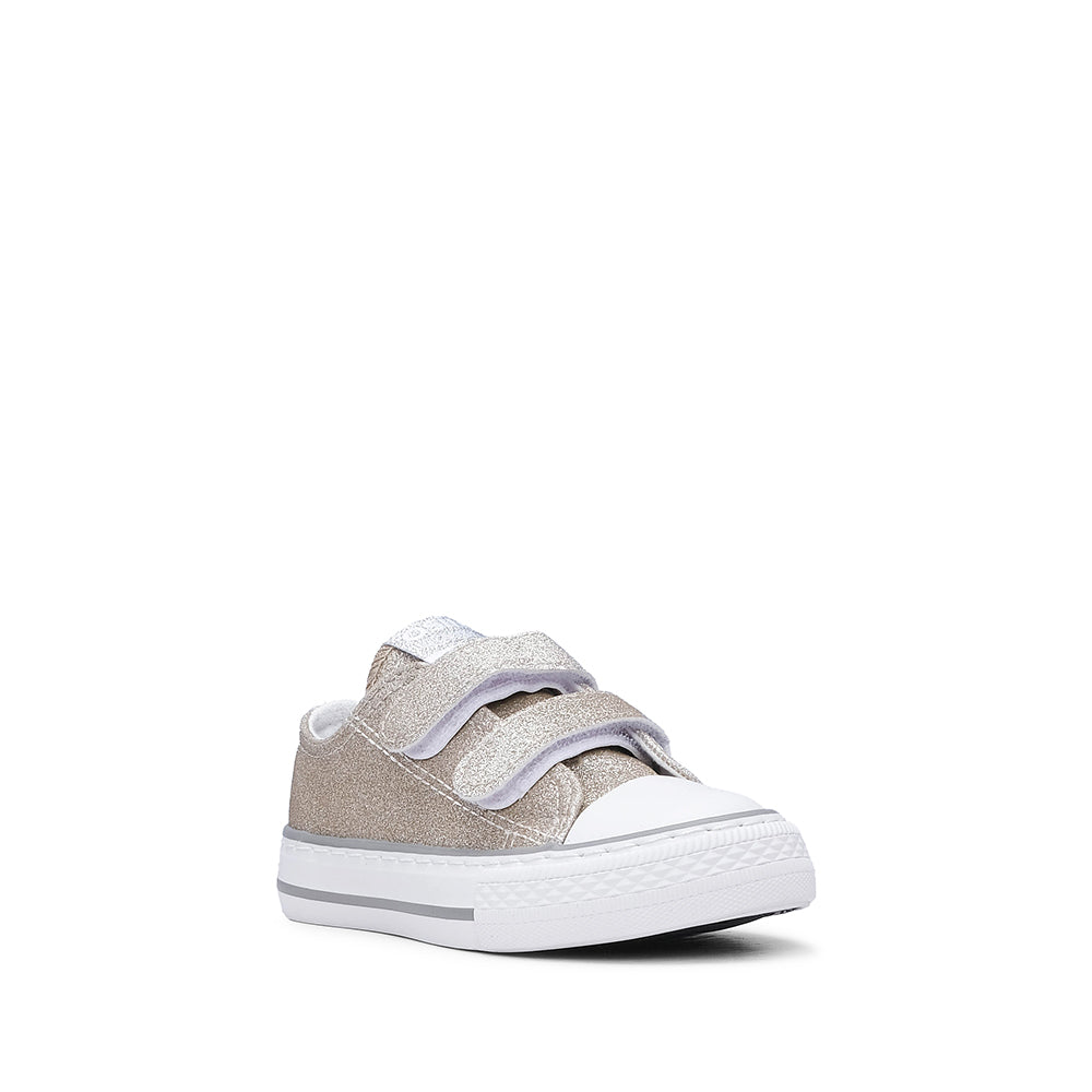 Sapatilha Casual Menina Dourado