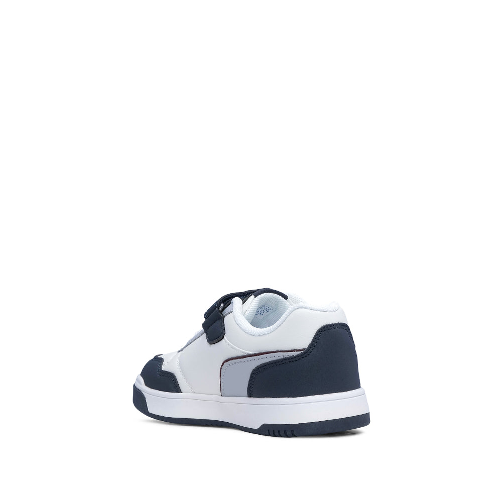 Sapatilha Casual Criança Branco E Azul