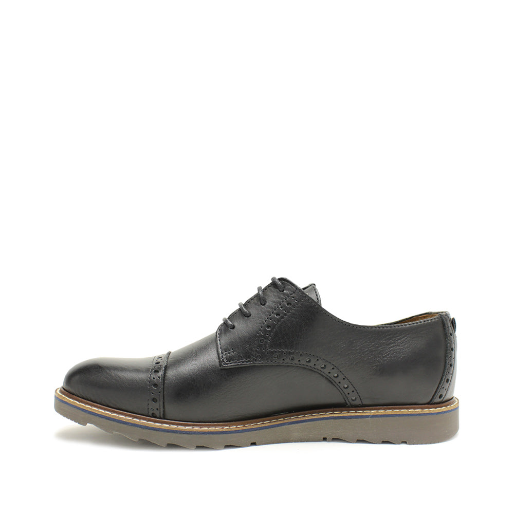 Sapato Casual Homem Pele Preto
