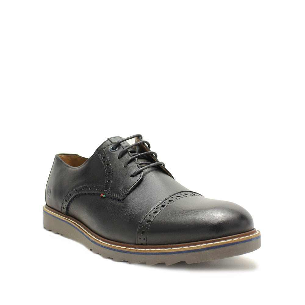 Sapato Casual Homem Pele Preto
