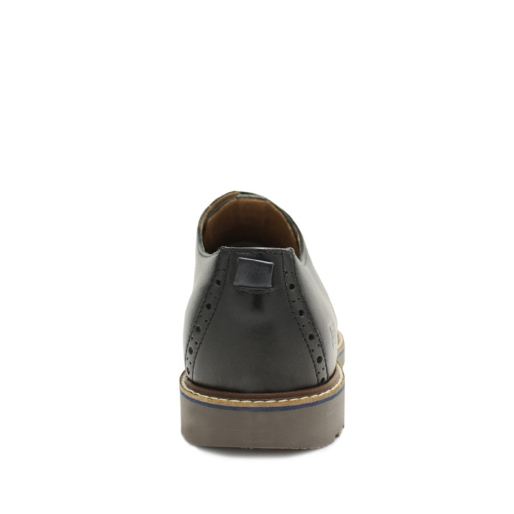 Sapato Casual Homem Pele Preto