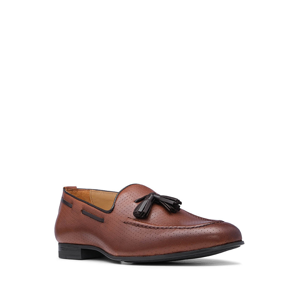 Sapato Clássico Homem Pele Cognac
