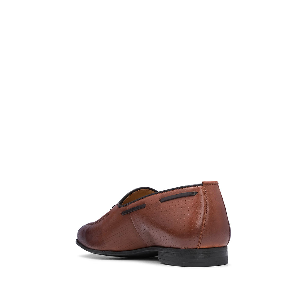 Sapato Clássico Homem Pele Cognac