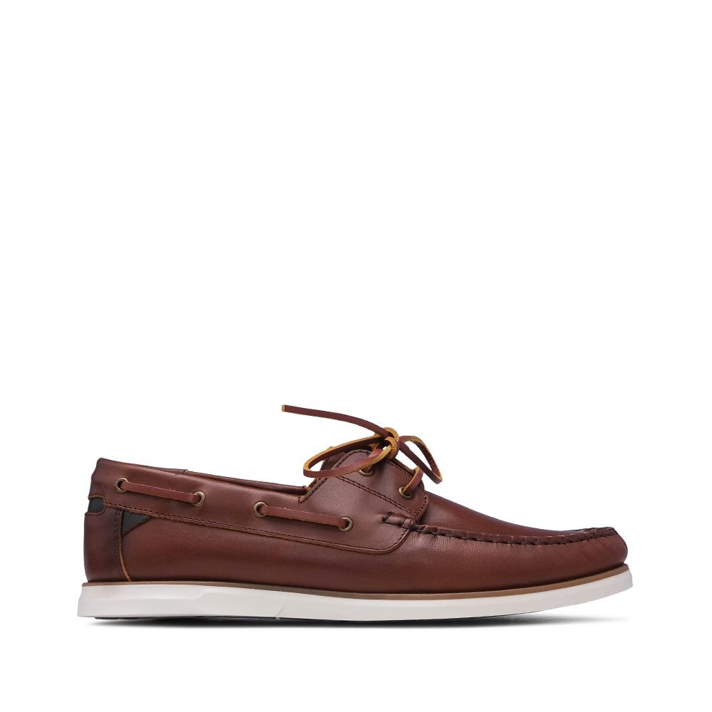 Sapato Vela Homem Pele Cognac