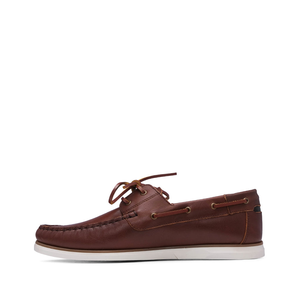 Sapato Vela Homem Pele Cognac