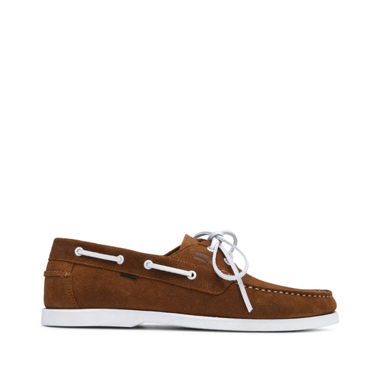 Sapato Vela Homem Camurça Camel