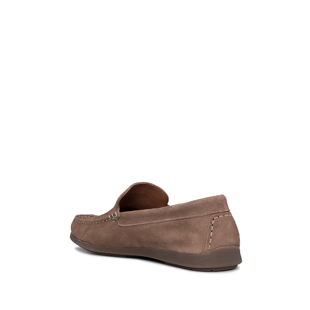 Sapato Casual Homem Camurça Taupe