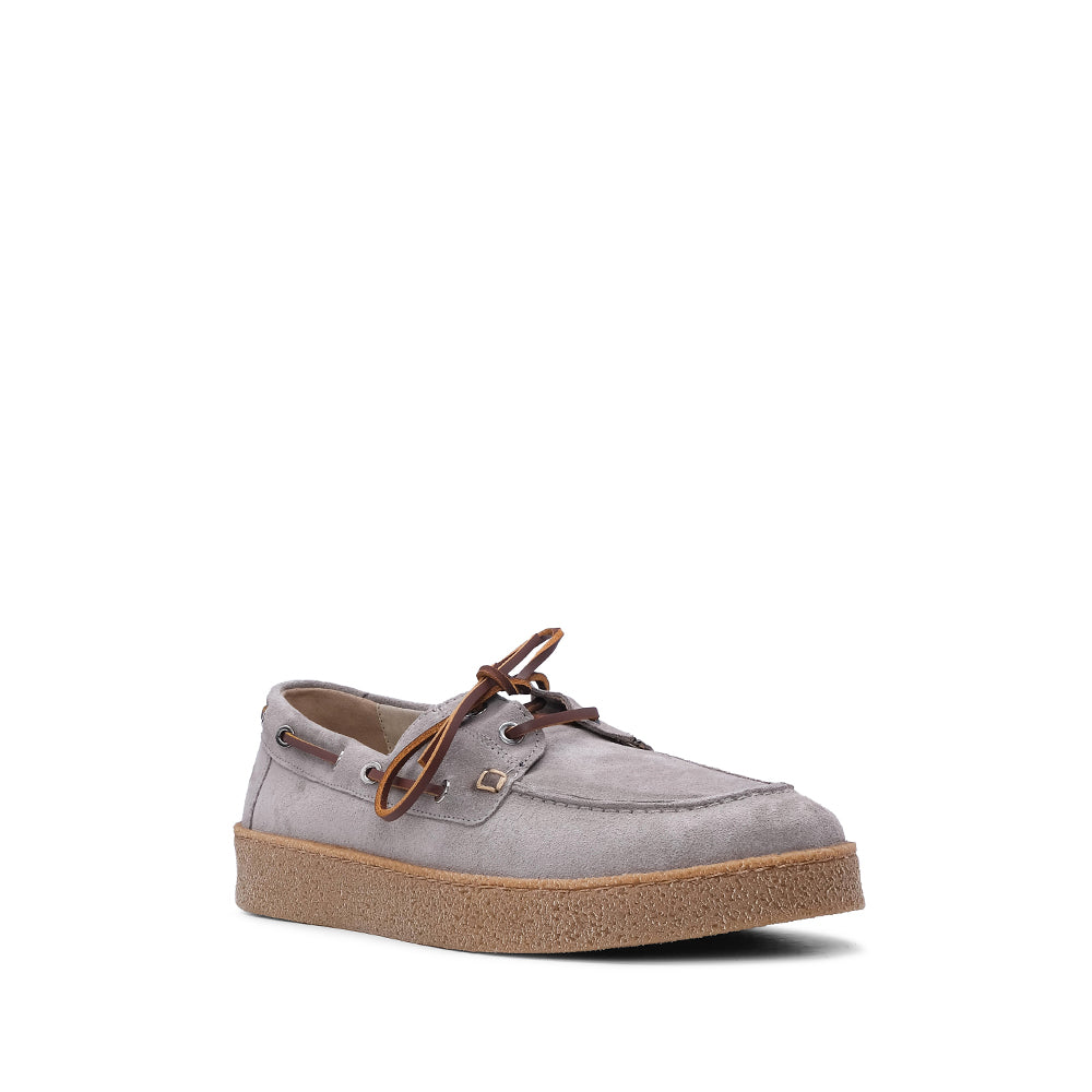 Sapato Casual Homem Camurça Taupe