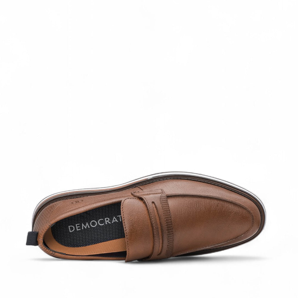 Sapato Casual Homem Pele Cognac