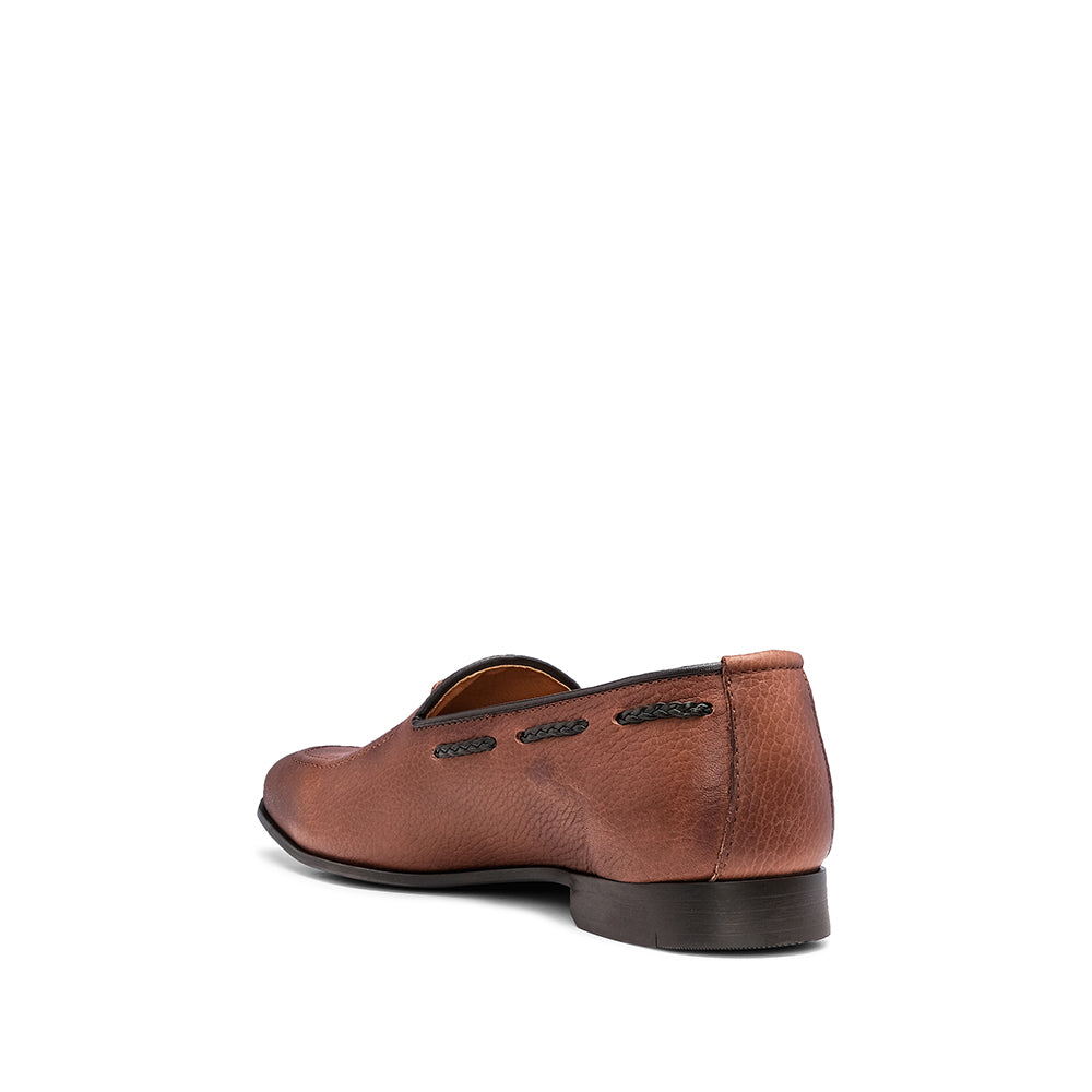 Sapato Clássico Homem Pele Camel