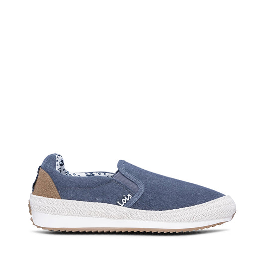 Sapato Casual Homem Pele Sintética Azul Marinho