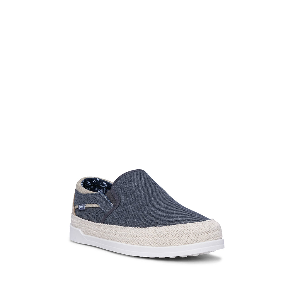 Sapato Casual Homem Pele Sintética Azul Marinho