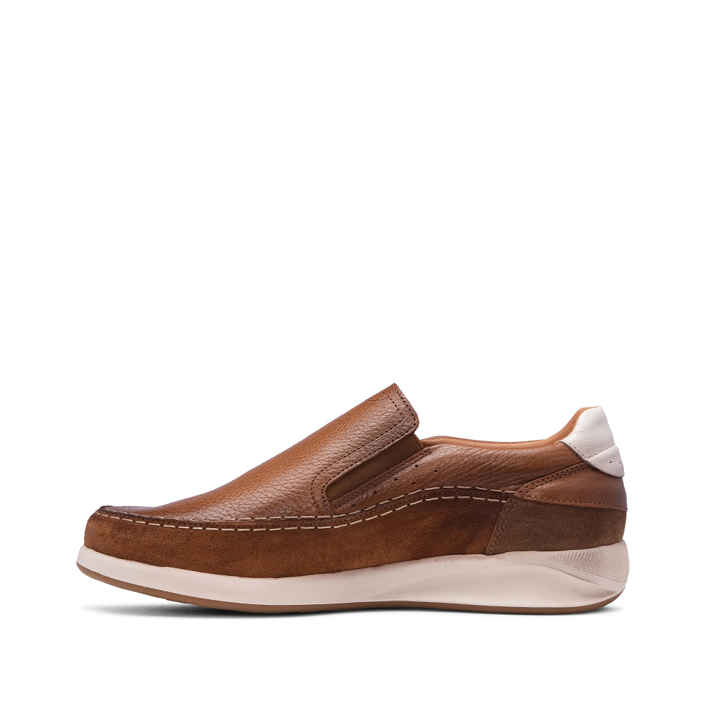 Sapato Casual Homem Pele Camel