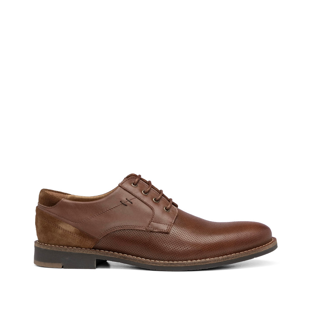 Sapato Casual Homem Pele Camel