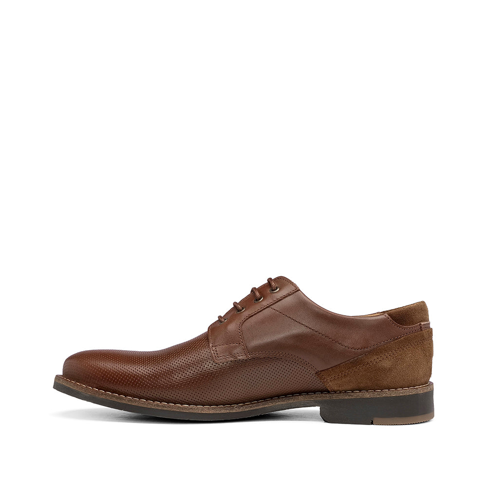 Sapato Casual Homem Pele Camel