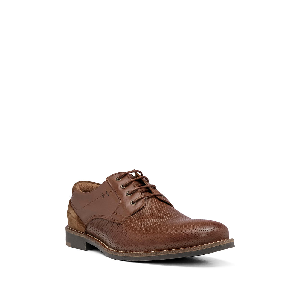 Sapato Casual Homem Pele Camel
