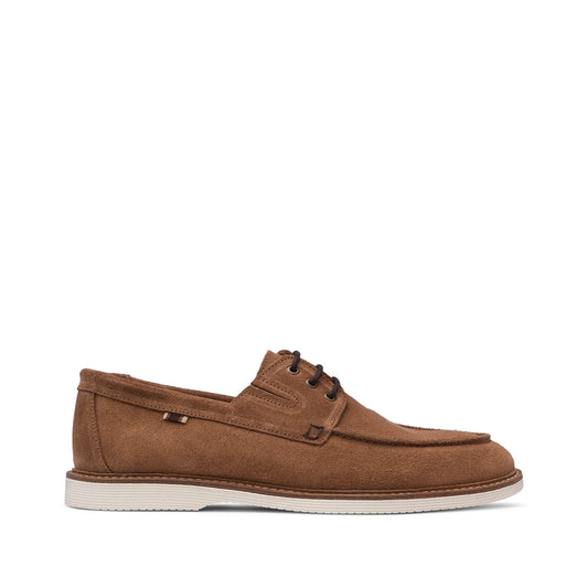 Sapato Vela Homem Camurça Taupe
