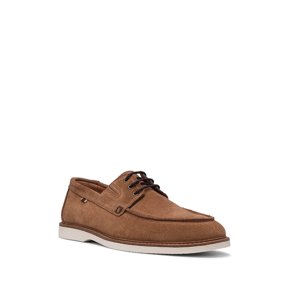 Sapato Vela Homem Camurça Taupe