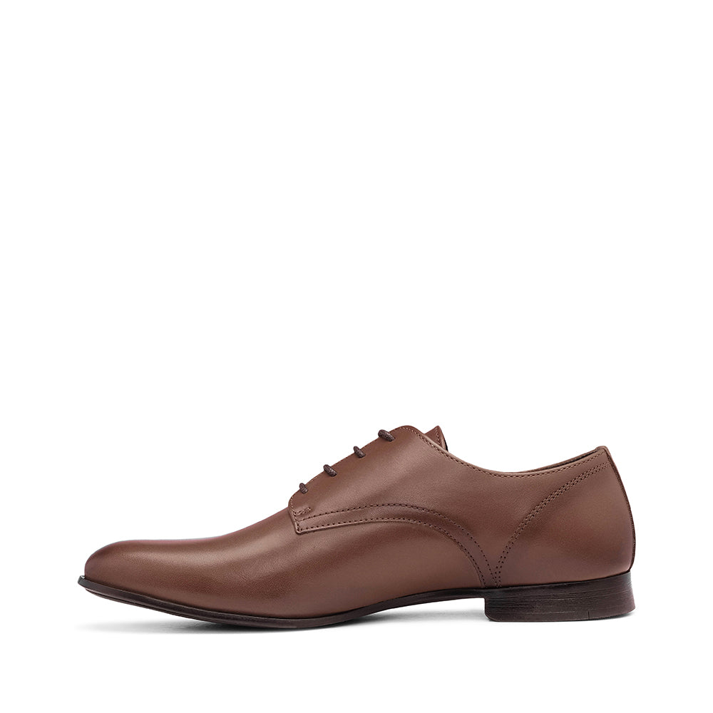 Sapato Clássico Homem Pele Camel