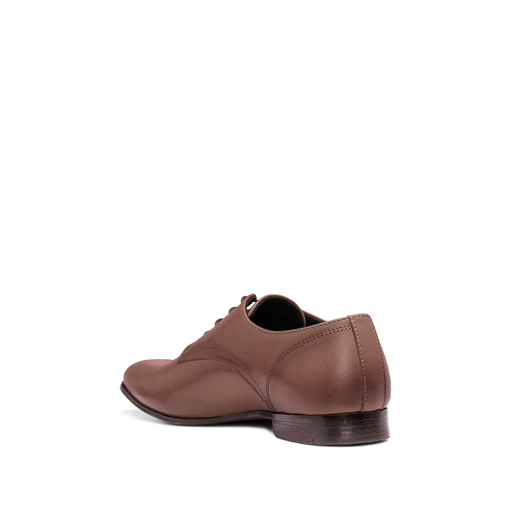 Sapato Clássico Homem Pele Camel