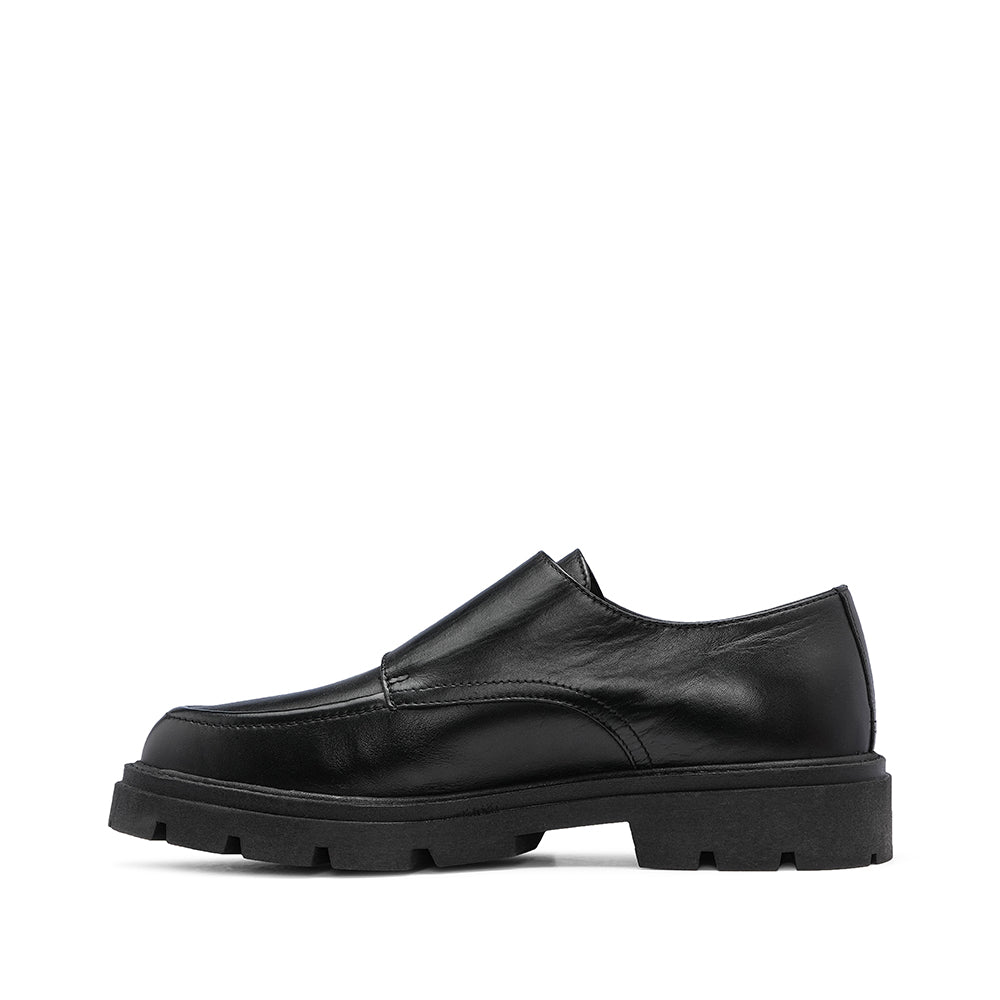 Sapato Mocassim Homem Pele Preto