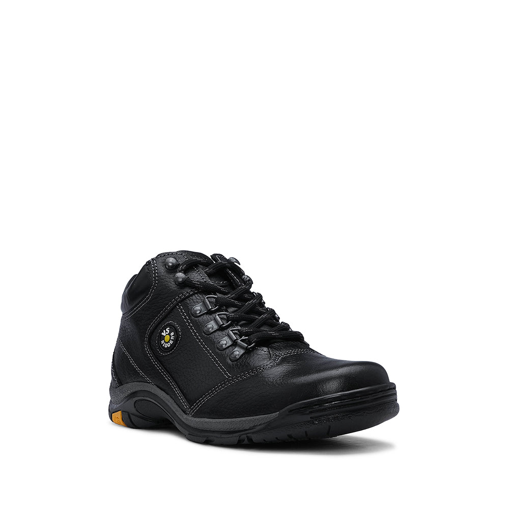Botim Casual Homem Pele Preto