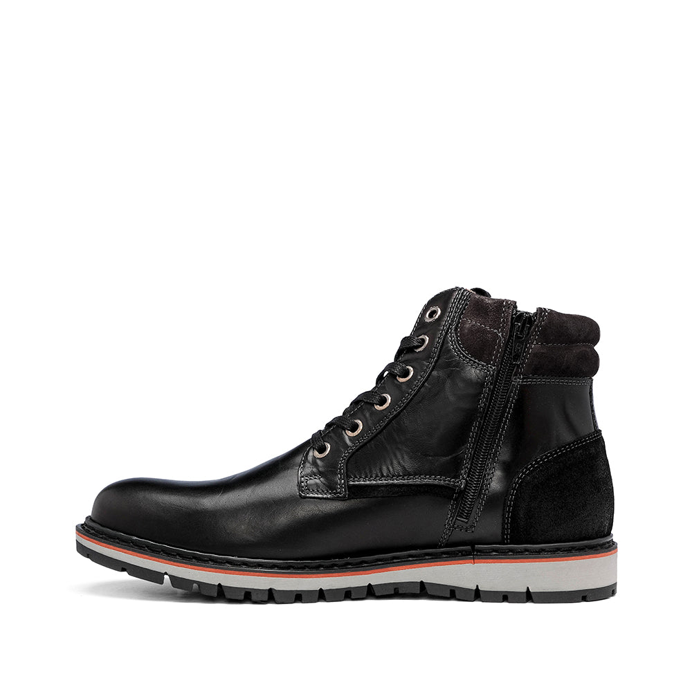 Botim Casual Homem Pele Preto
