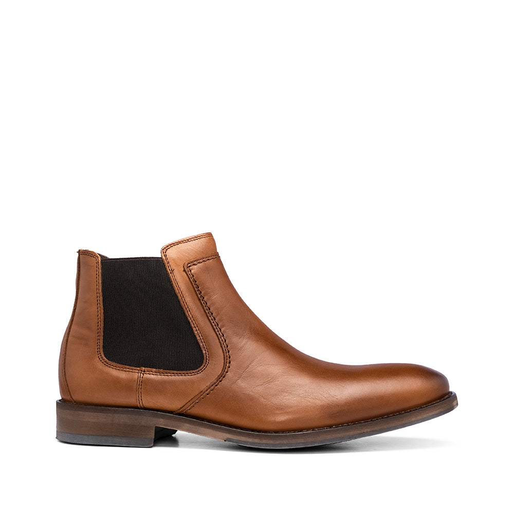 Botim Casual Homem Pele Camel