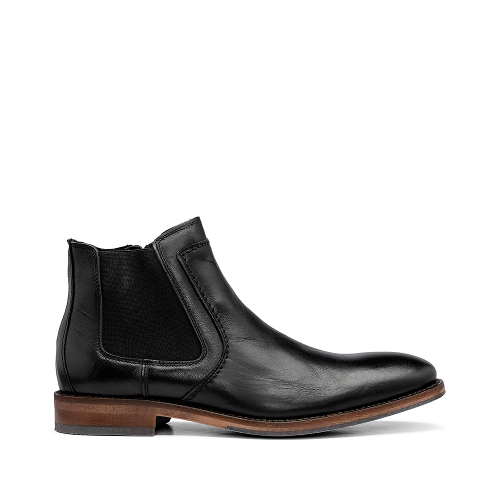 Botim Casual Homem Pele Preto