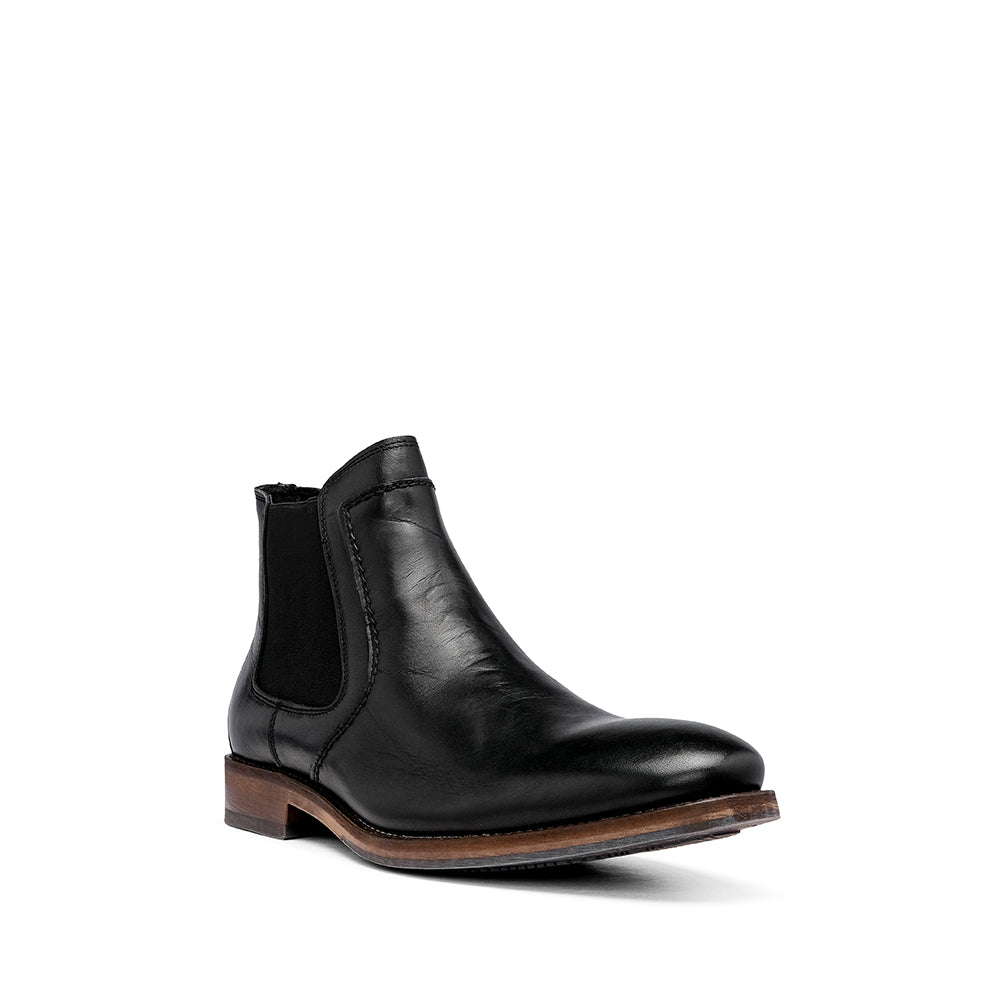 Botim Casual Homem Pele Preto