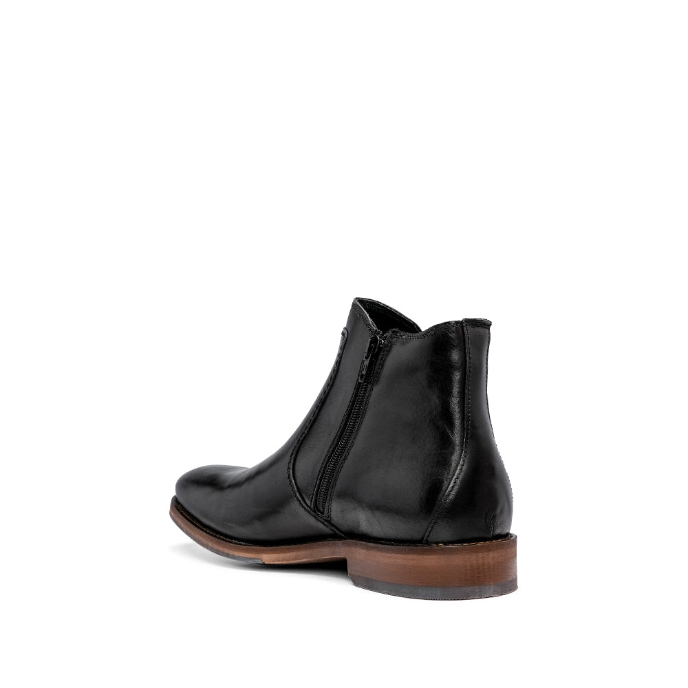 Botim Casual Homem Pele Preto