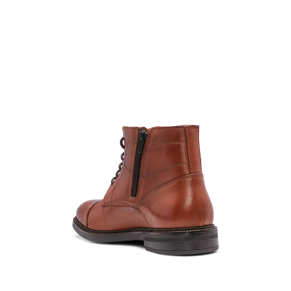 Botim Casual Homem Pele Cognac