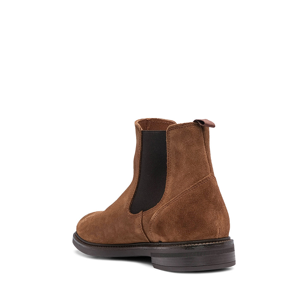 Botim Casual Homem Camurça Camel
