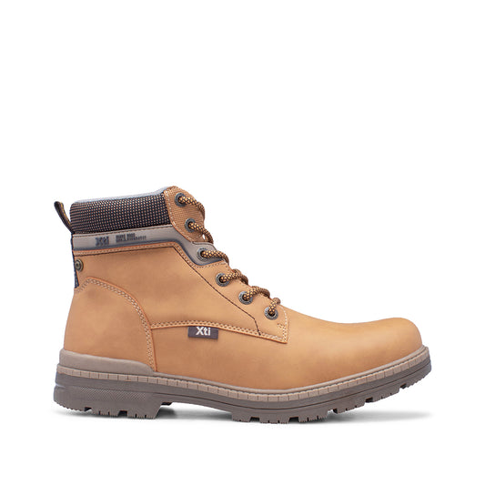 Botim Casual Homem Pele Sintética Camel