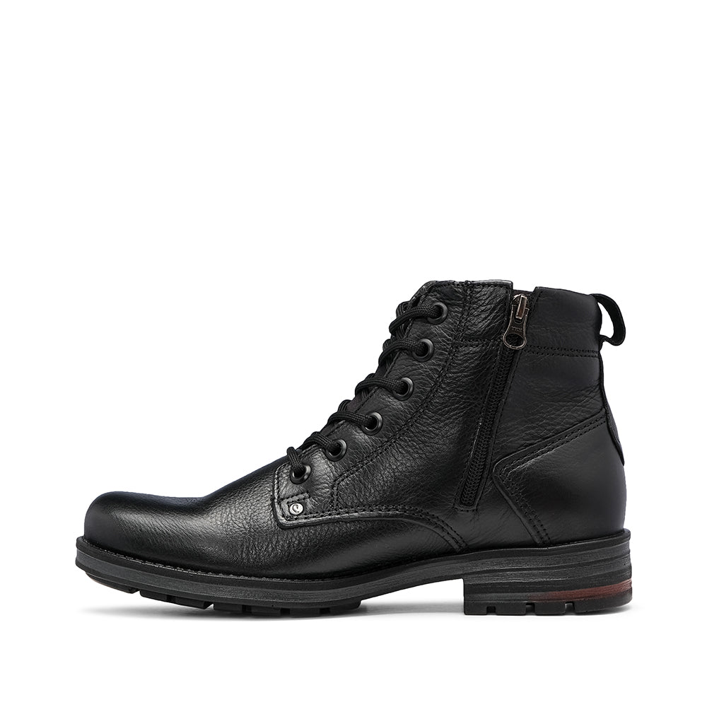 Botim Casual Homem Pele Preto