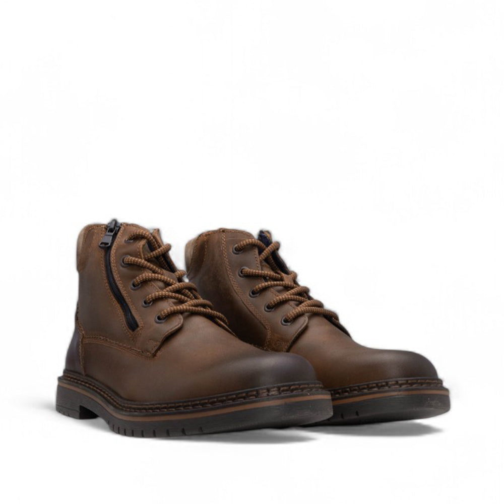 Botim Casual Homem Pele Camel