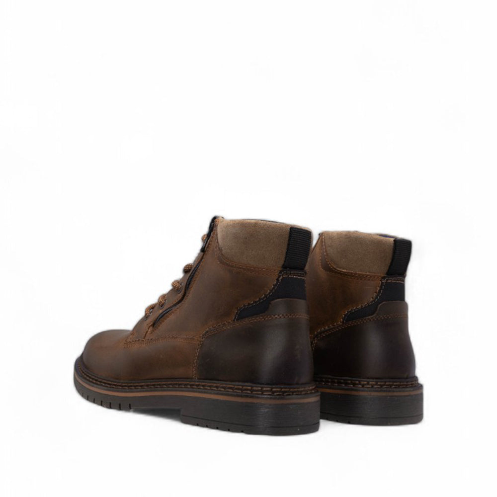 Botim Casual Homem Pele Camel