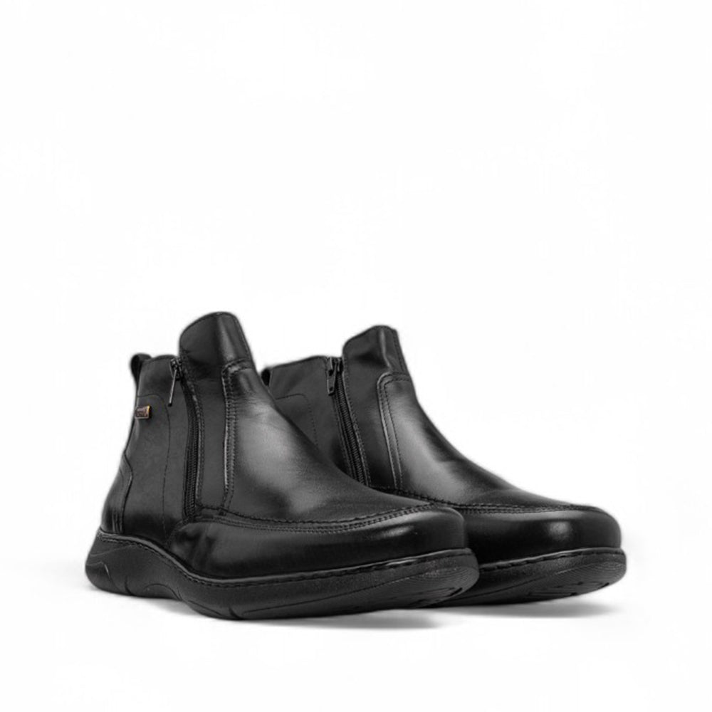 Botim Casual Homem Pele Preto