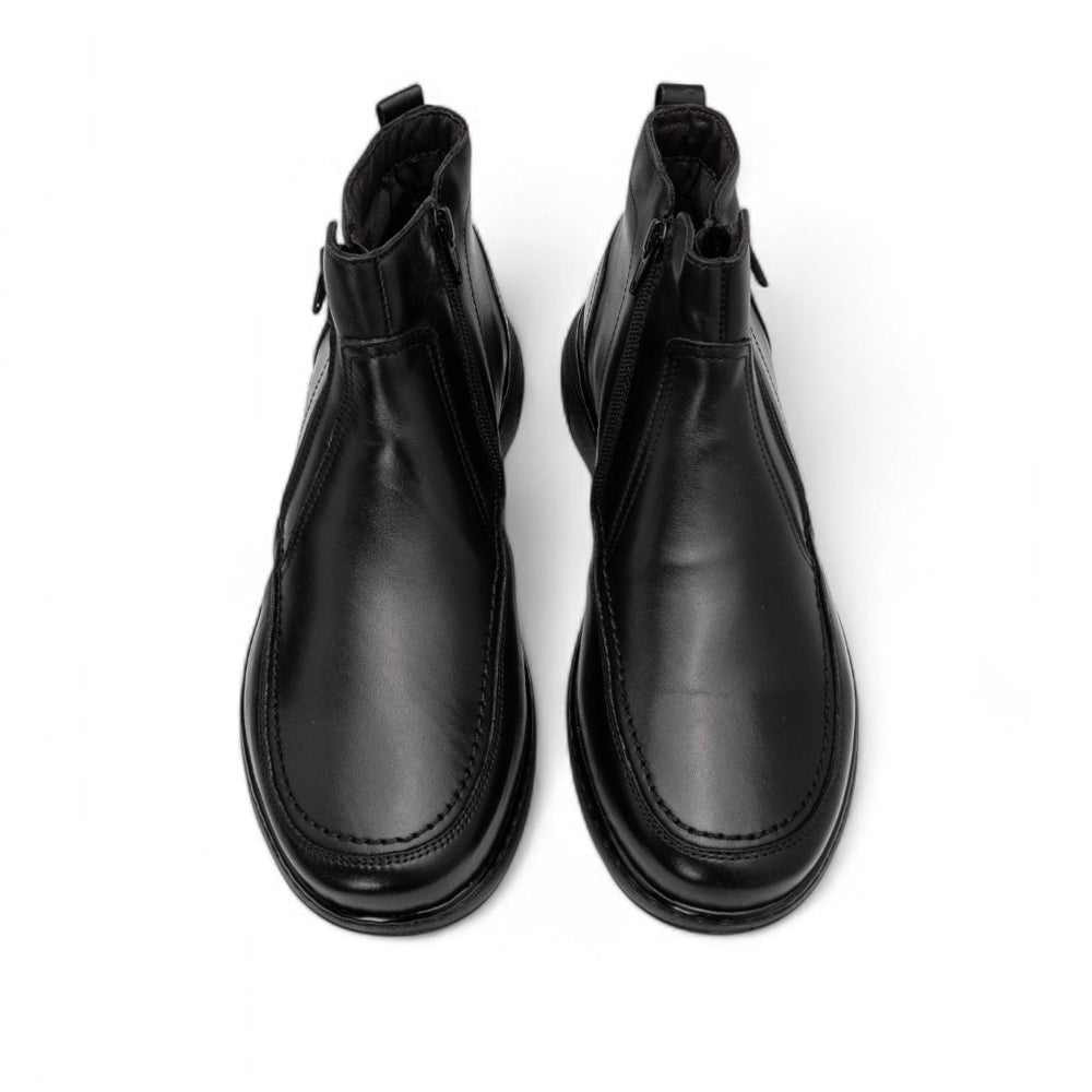 Botim Casual Homem Pele Preto