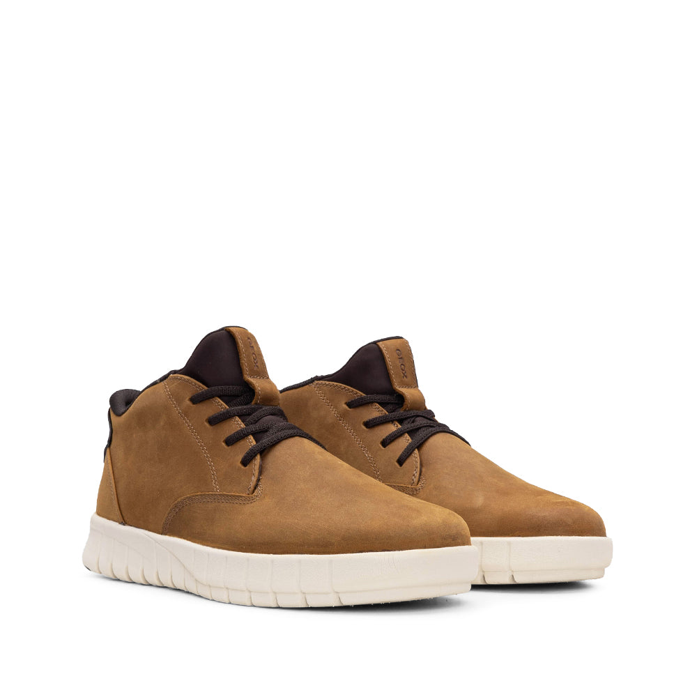 Botim Casual Homem Pele Camel